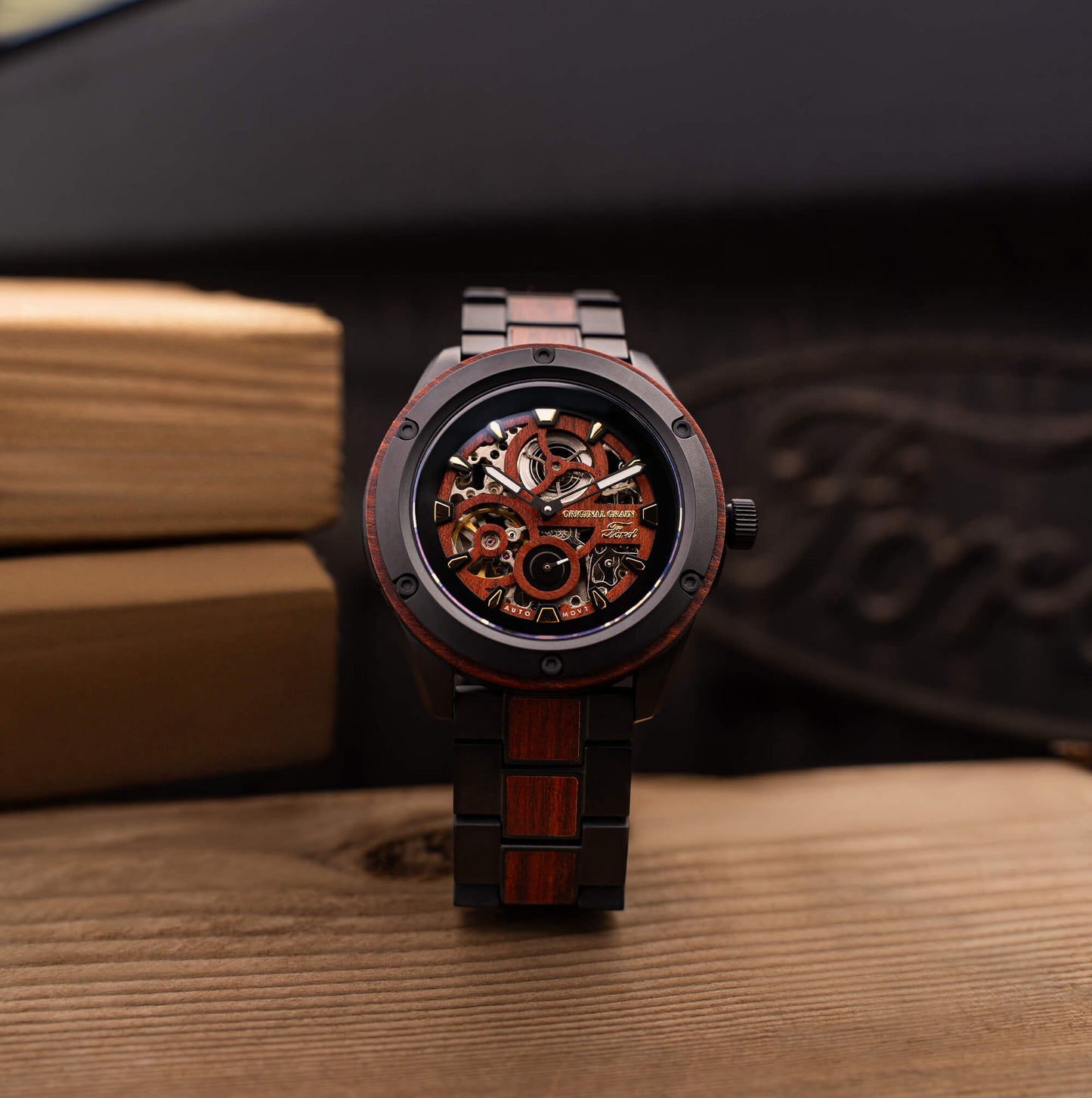 Ford.com Heritage Rugged Automatic 44mm