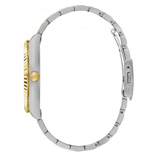Guess Watches Gents Connoisseur Stainless Steel 2 Tone Watch Gw0265g8