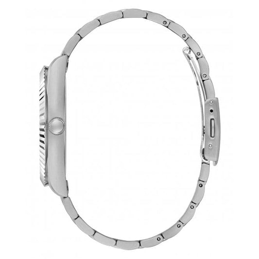Guess Watches Gents Connoisseur Stainless Steel Silver Watch Gw0265g7