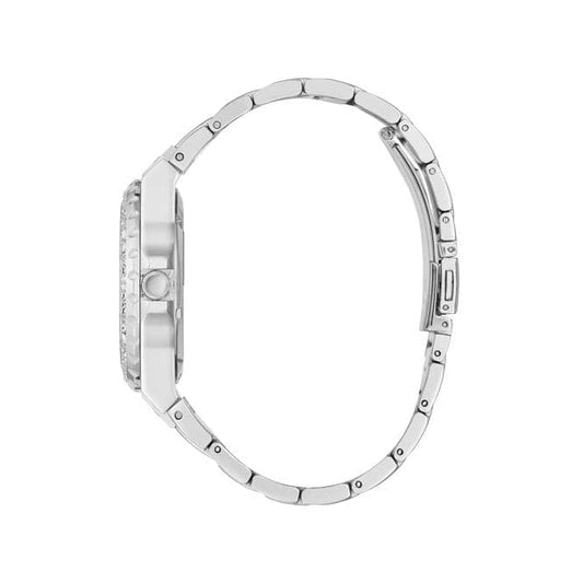 Guess Watches Reveal Ladies Trend Silver Stainless Steel Watch Gw0302l1
