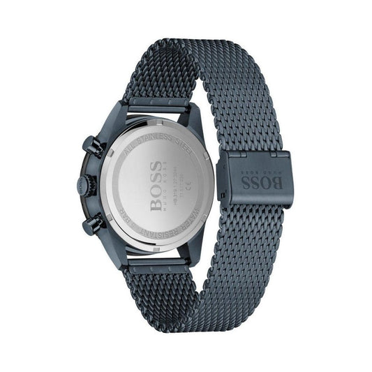 Hugo Boss Mens 1513887 Chronograph Blue Pilot Edition Watch