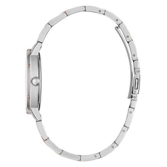 Guess Watches Ladies Dawn Stainless Steel 2 Tone Watch Gw0404l3