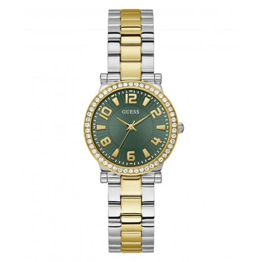 Guess Watches Ladies Fawn 2 Tone Watch Gw0686l2