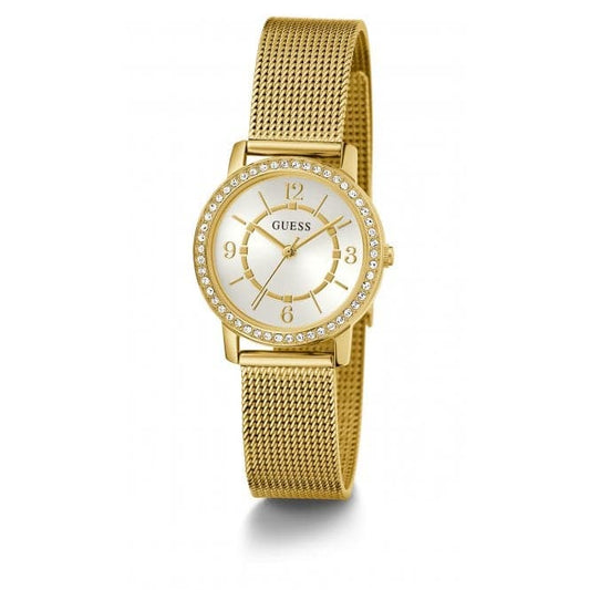 Guess Watches Ladies Melody Stainless Steel Gold Watch Gw0534l2