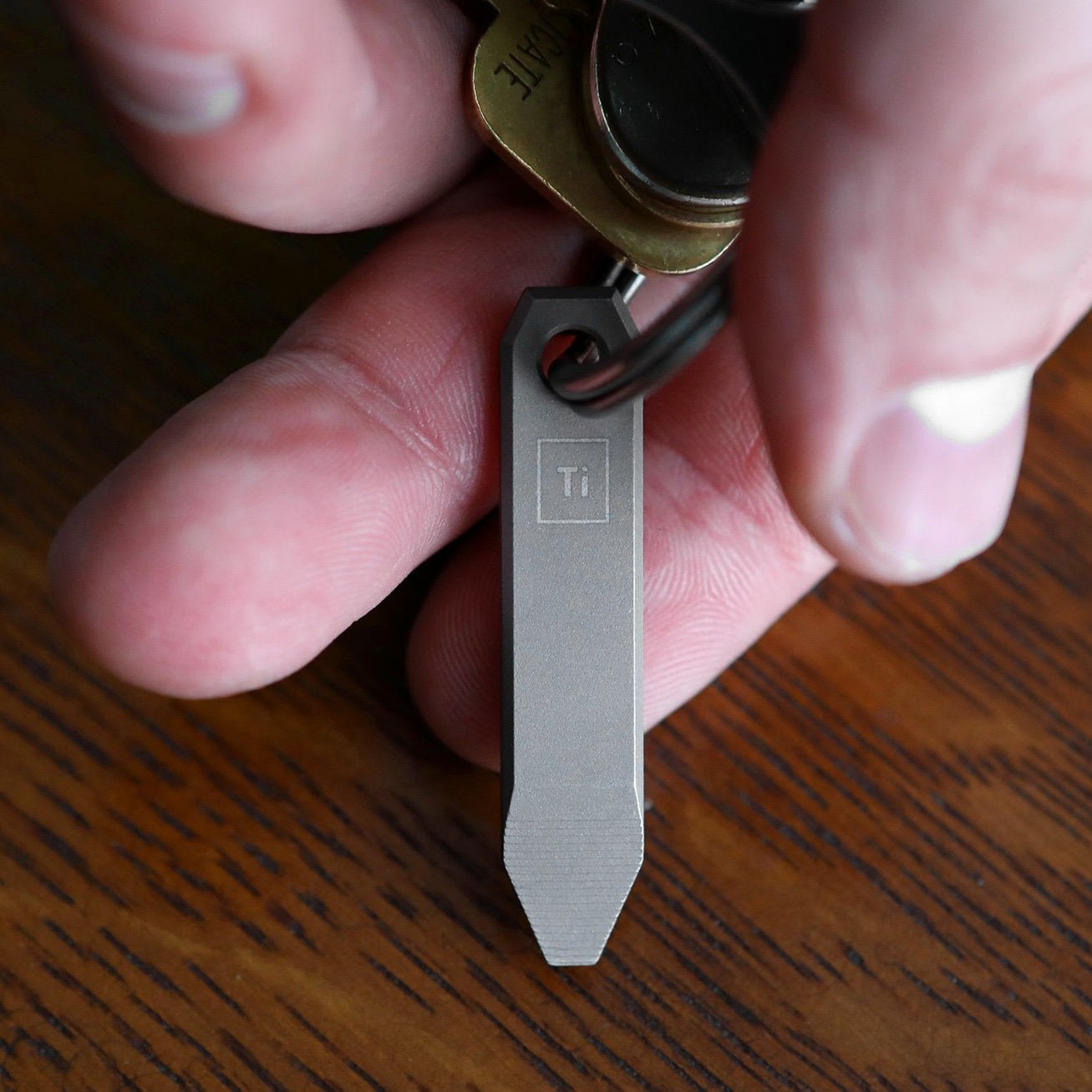 Mini Titanium Pry Bar Keychain Multi Tool EDC Everyday - Veloce - The App For Watch Collectors