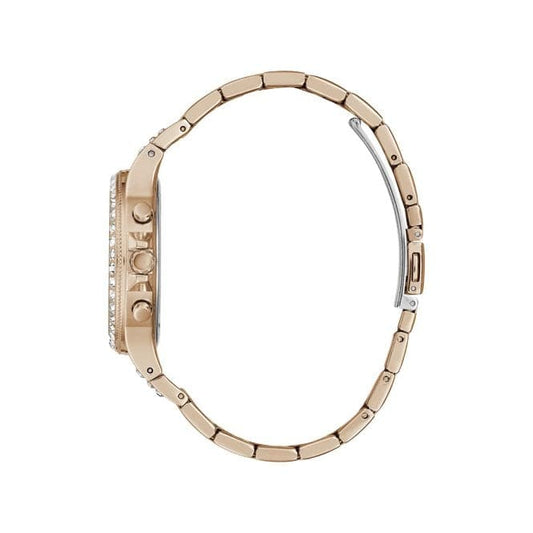 Guess Watches Moonlight Ladies Sport Rose Gold Stainless Steel Watch Gw0320l3
