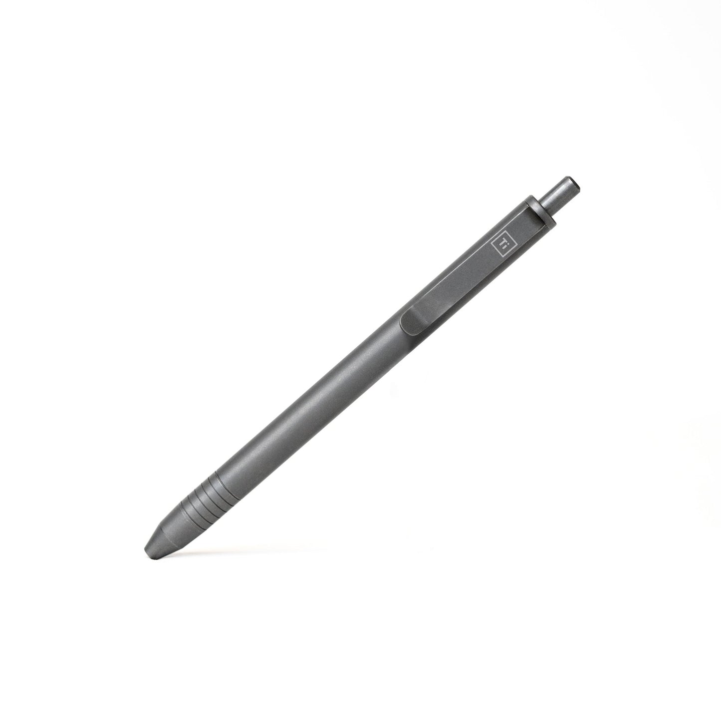 Slim Titanium Click Pen Adjustable EDC Refills Compatible - Veloce - The App For Watch Collectors