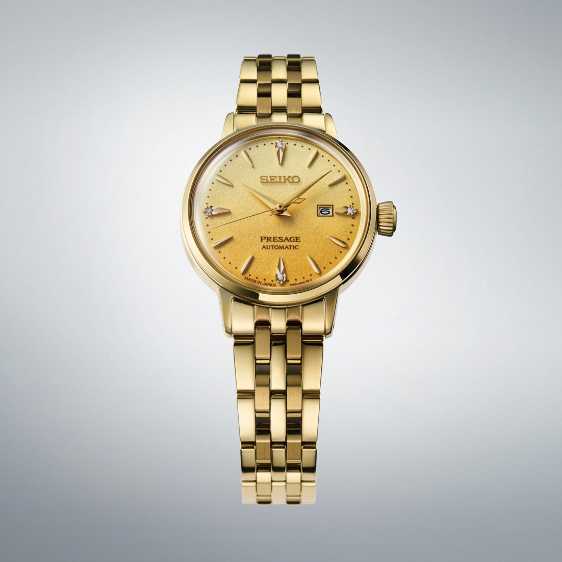 Seiko Presage Cocktail Time Sre018J1 "Eggnogg" Automatic Watch For Women