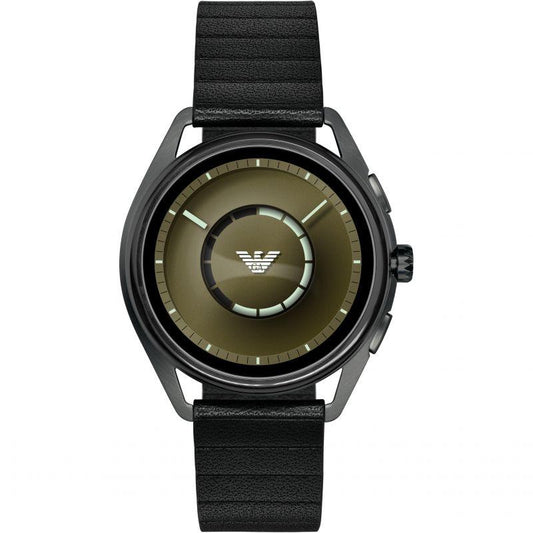 Emporio Armani Art5009 Men S Black Connected Bluetooth Smartwatch