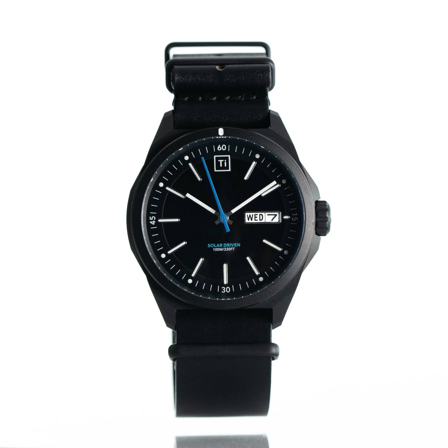Ti Field Watch / Solar Driven / Black - Veloce - The App For Watch Collectors