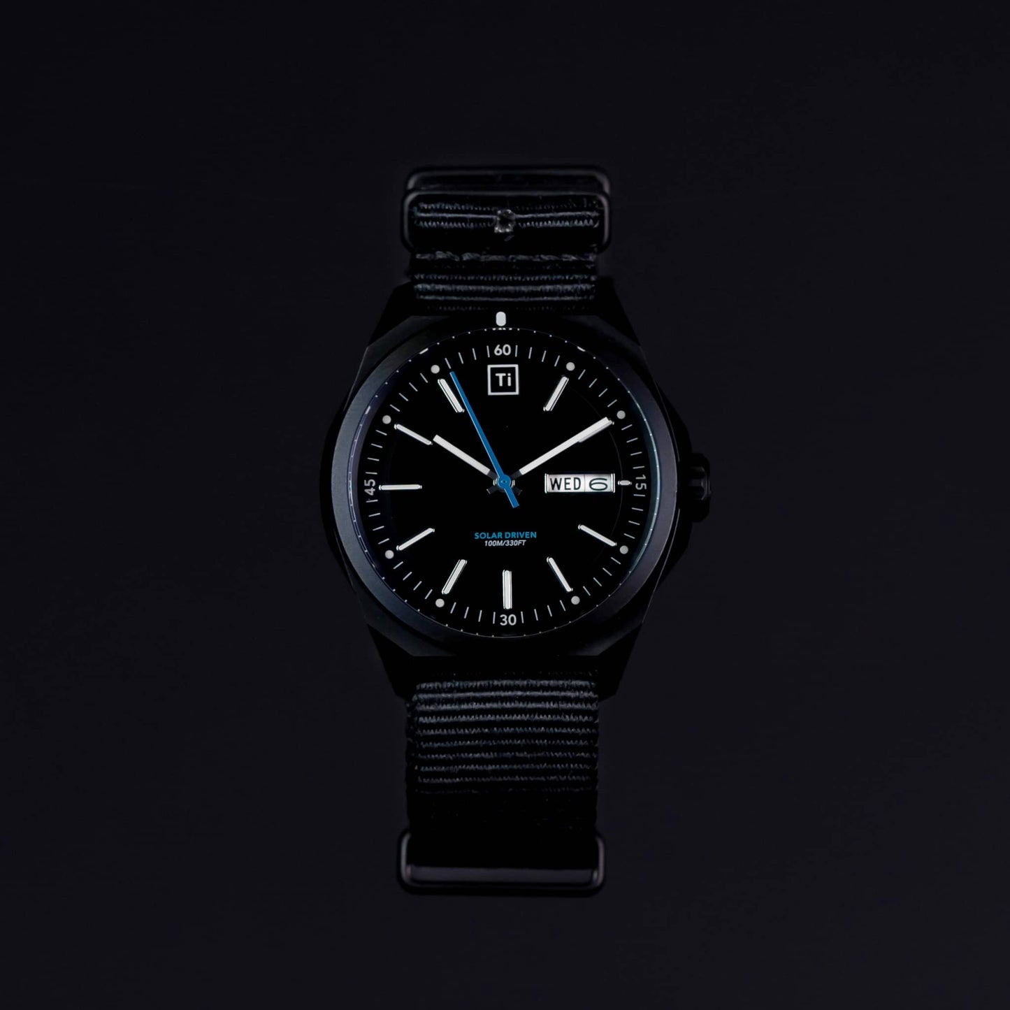 Ti Field Watch / Solar Driven / Black - Veloce - The App For Watch Collectors