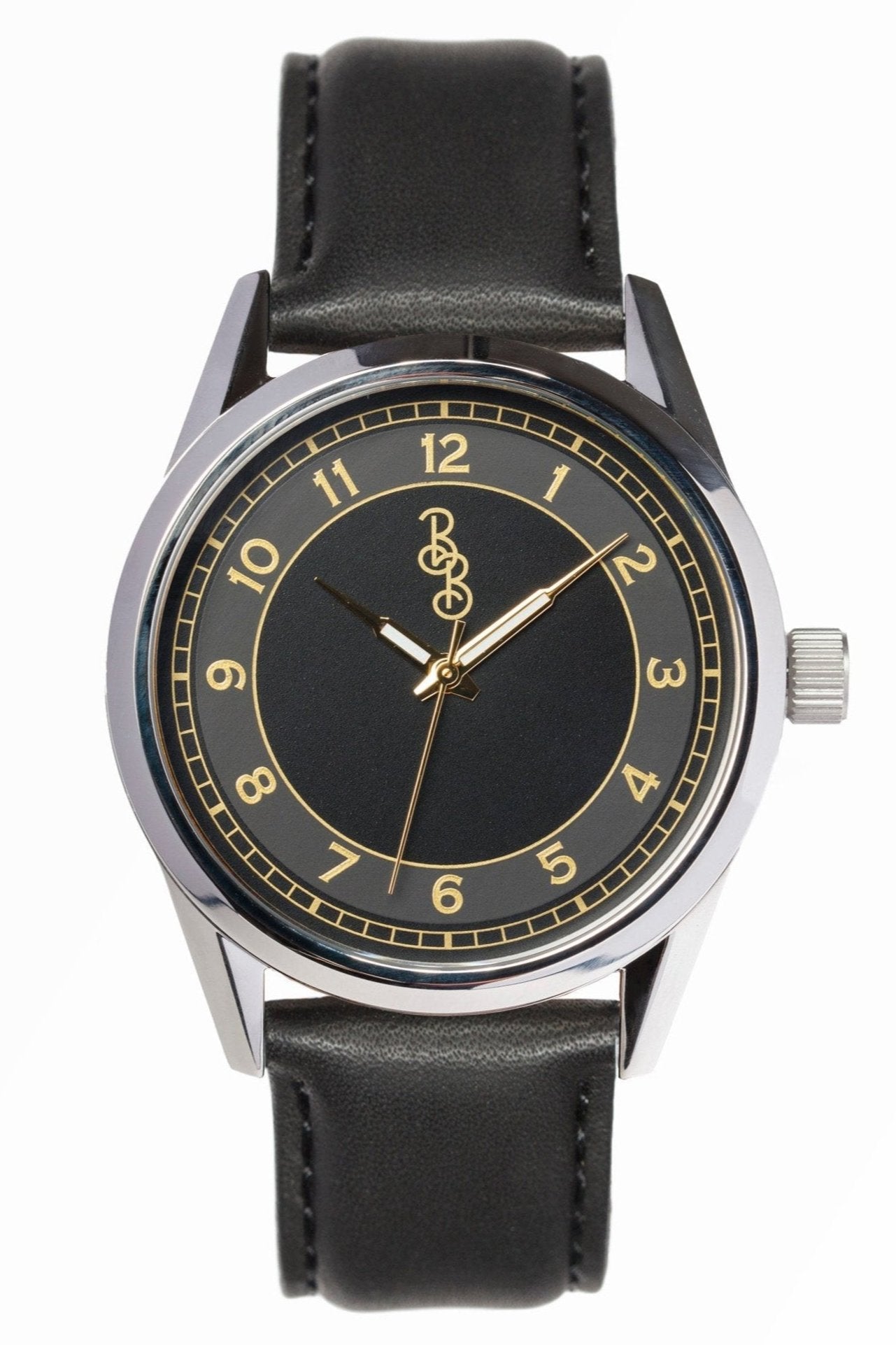 Black And Gold Classic Watch By The Beyond Boring Watch Co - Veloce - The App For Watch Collectors
