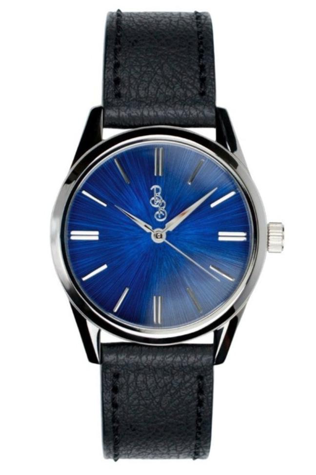 Blue Sunburst Watch With Quick Release Interchangeable Straps - Veloce - The App For Watch Collectors