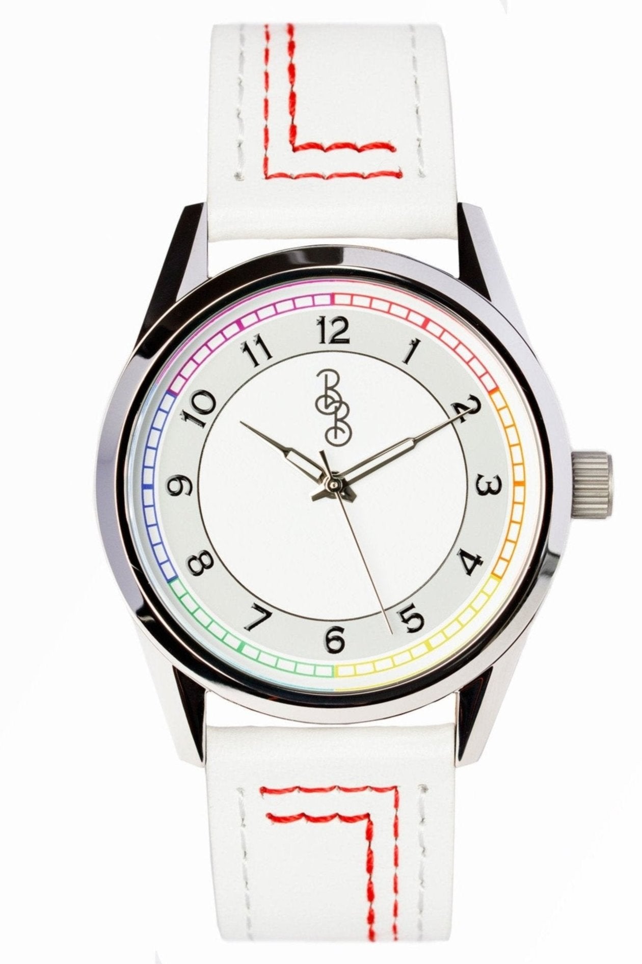 Rainbow Classic Watch With Interchangeable Straps And Steel - Veloce - The App For Watch Collectors