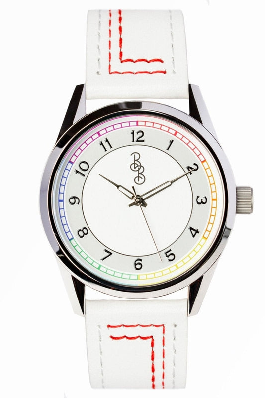 Rainbow Classic Watch With Interchangeable Straps And Steel - Veloce - The App For Watch Collectors