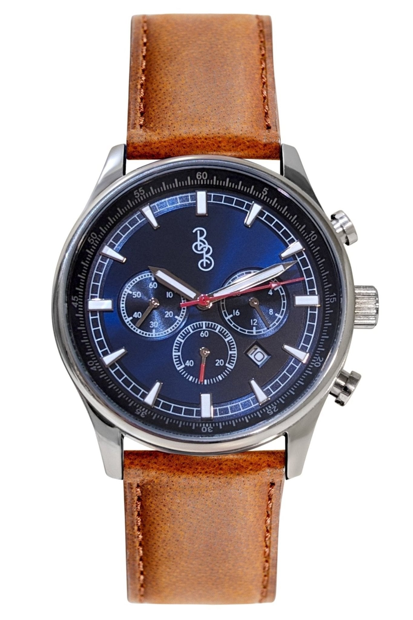 Blue Sport Chronograph Quick Release Interchangeable Straps - Veloce - The App For Watch Collectors