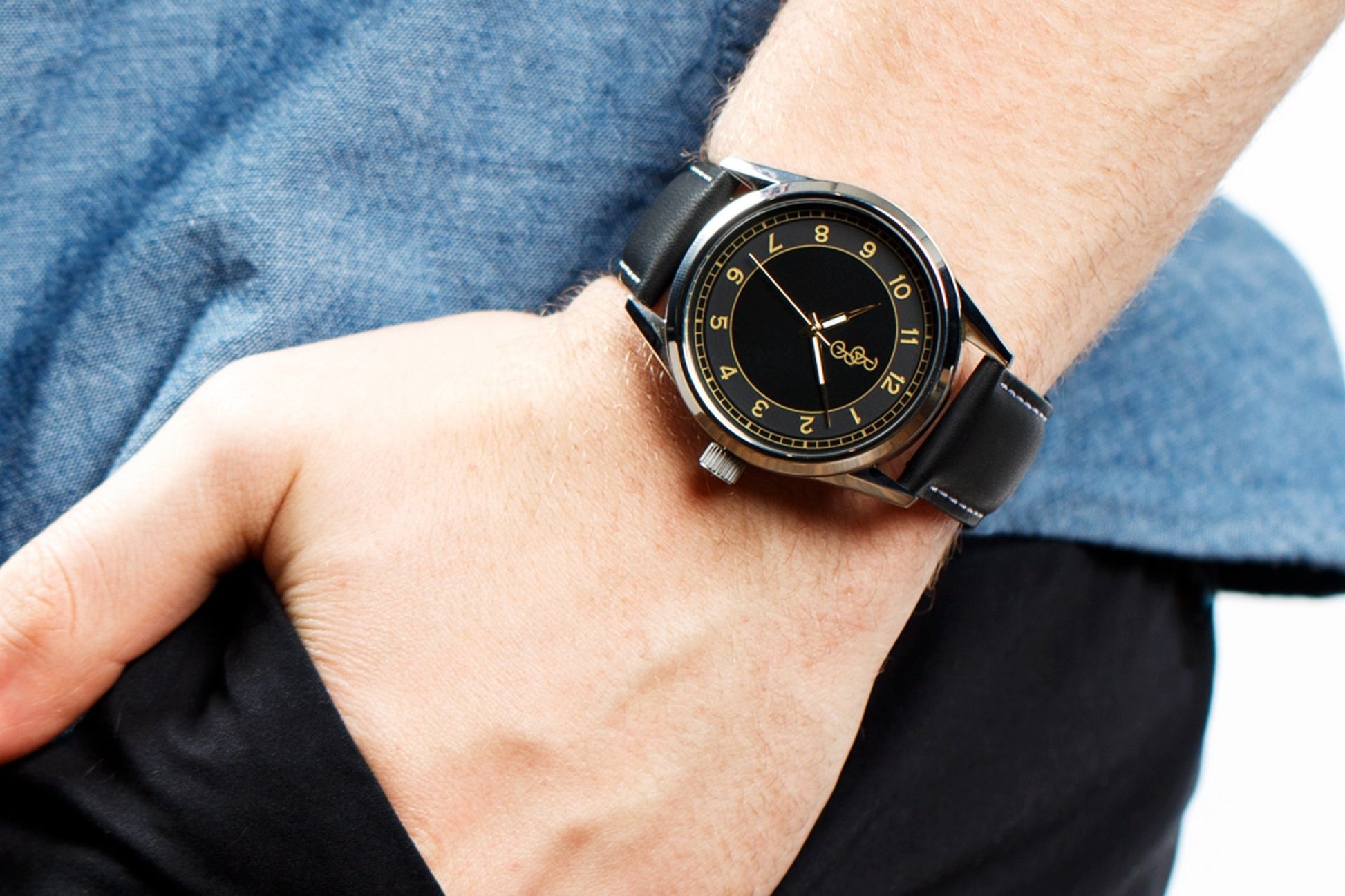 Black And Gold Classic Watch By The Beyond Boring Watch Co - Veloce - The App For Watch Collectors