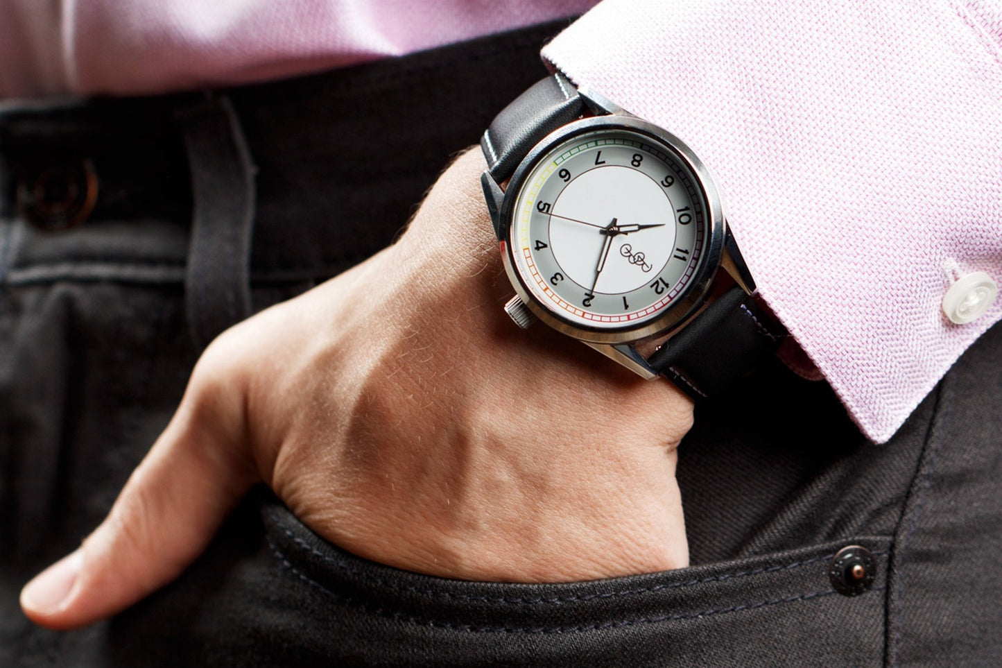 Rainbow Classic Watch With Interchangeable Straps And Steel - Veloce - The App For Watch Collectors