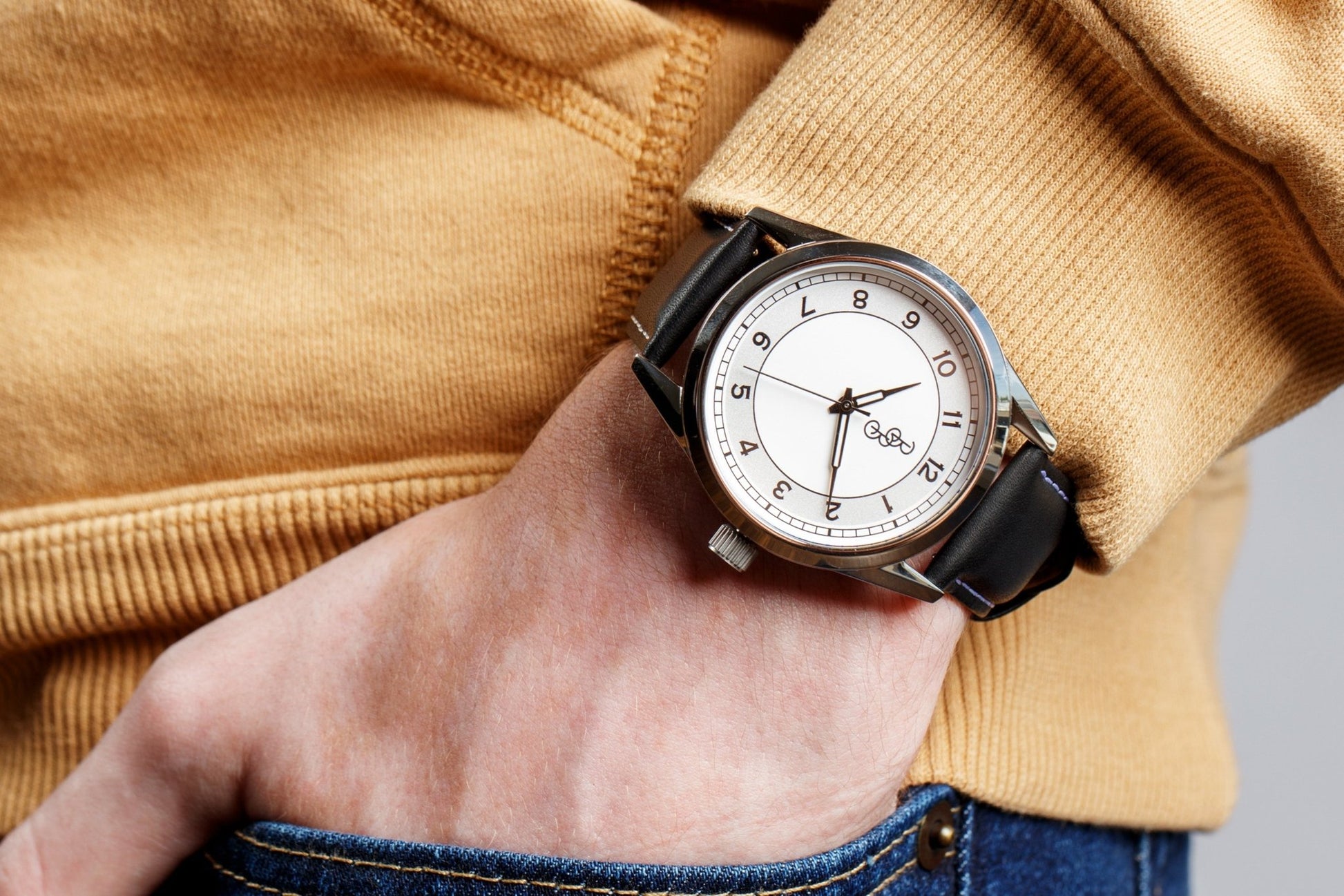 Silver Classic Watch 39mm And 42mm With Quick Release Pin - Veloce - The App For Watch Collectors