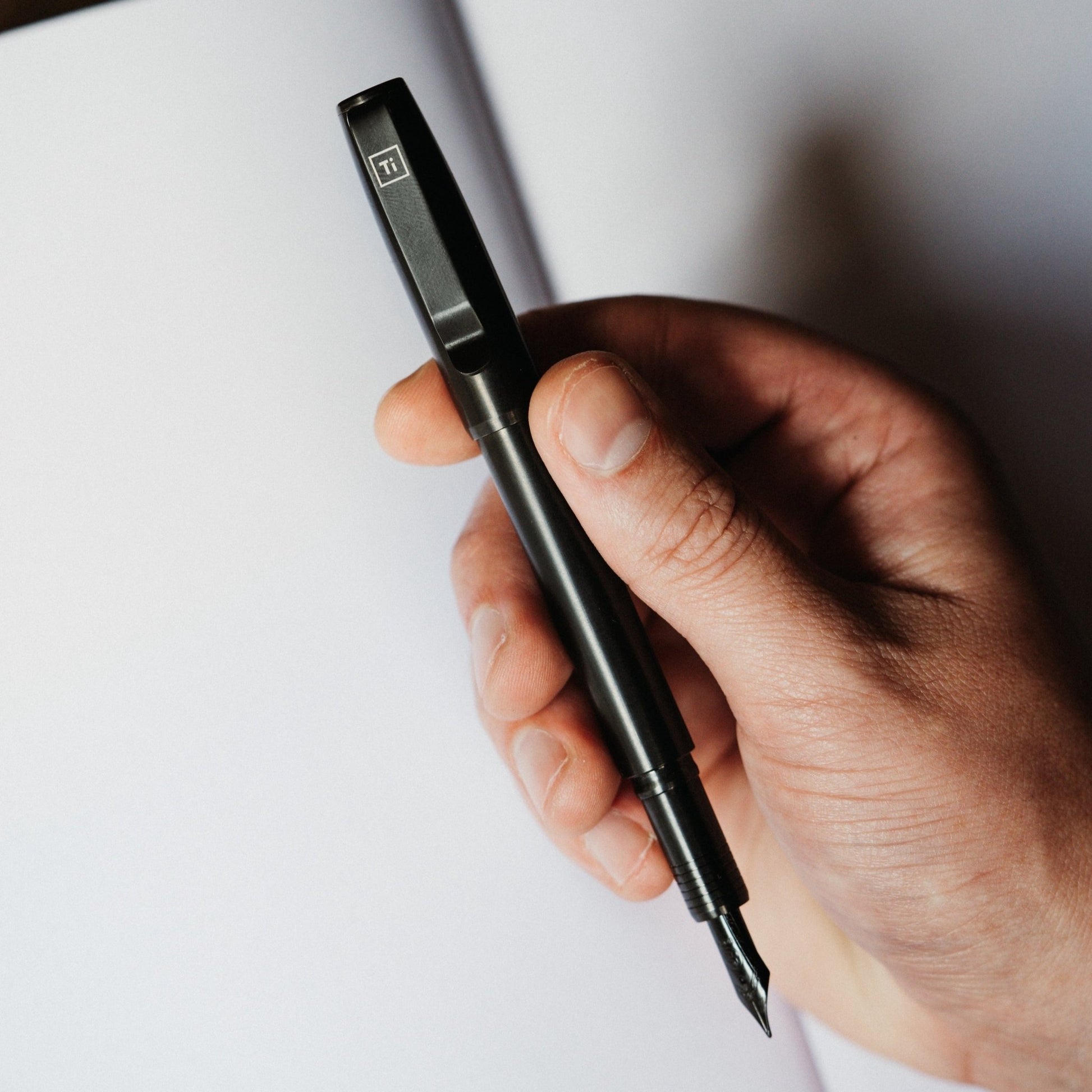 Fountain EDC Pen With Bock 180 Nib And Deep Carry Clip - Veloce - The App For Watch Collectors