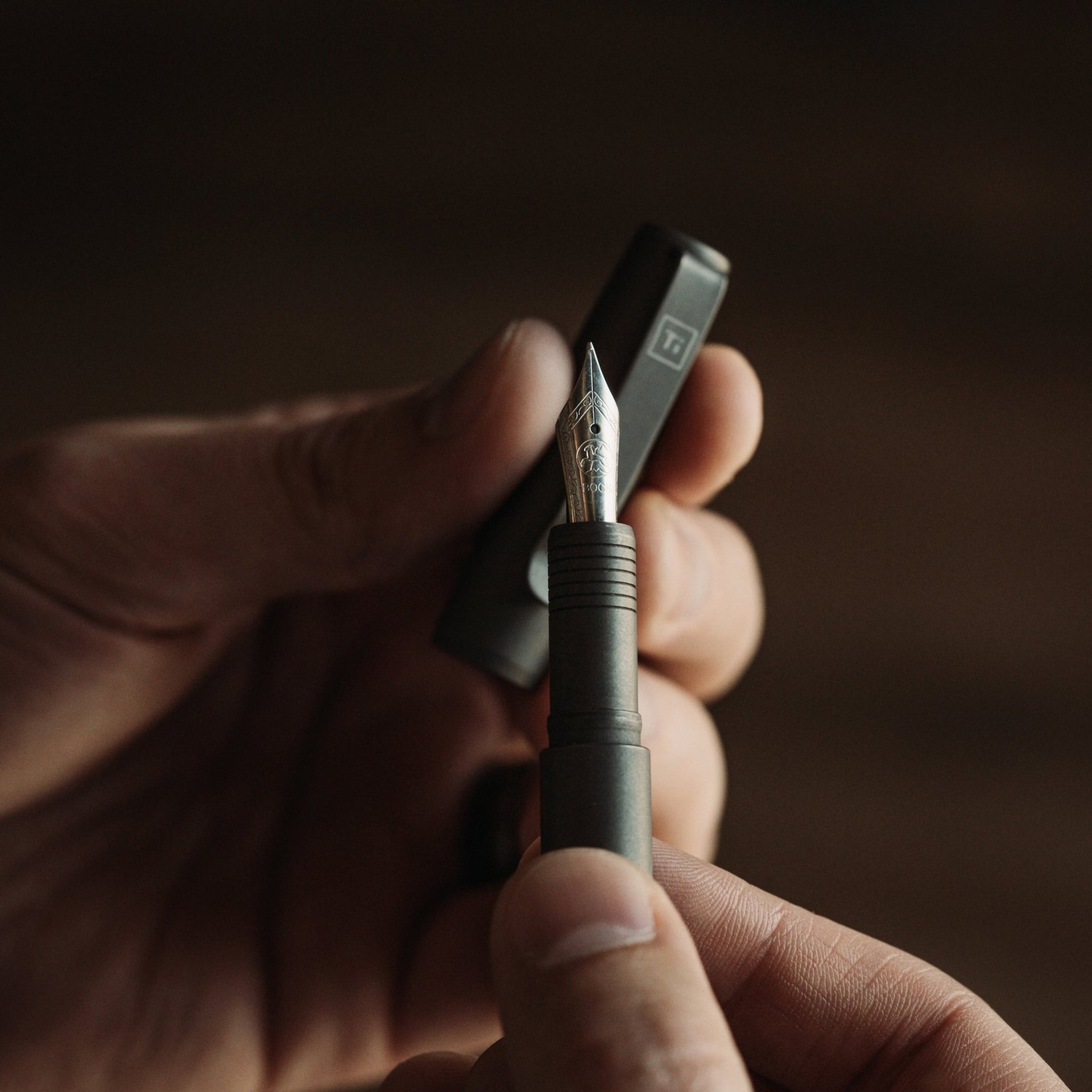 Fountain EDC Pen With Bock 180 Nib And Deep Carry Clip - Veloce - The App For Watch Collectors
