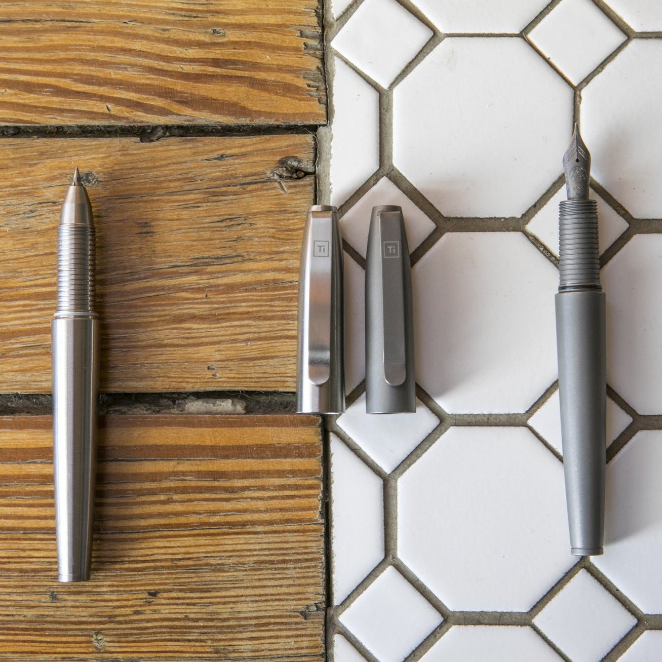 Ti Ultra Pen Three In One Fountain Ballpoint Rollerball - Veloce - The App For Watch Collectors