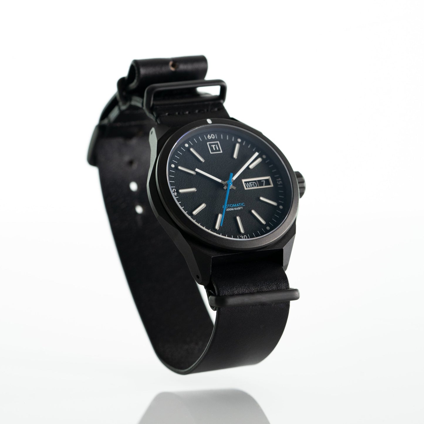 Ti Field Watch Automatic Black RZE Watches Titanium - Veloce - The App For Watch Collectors