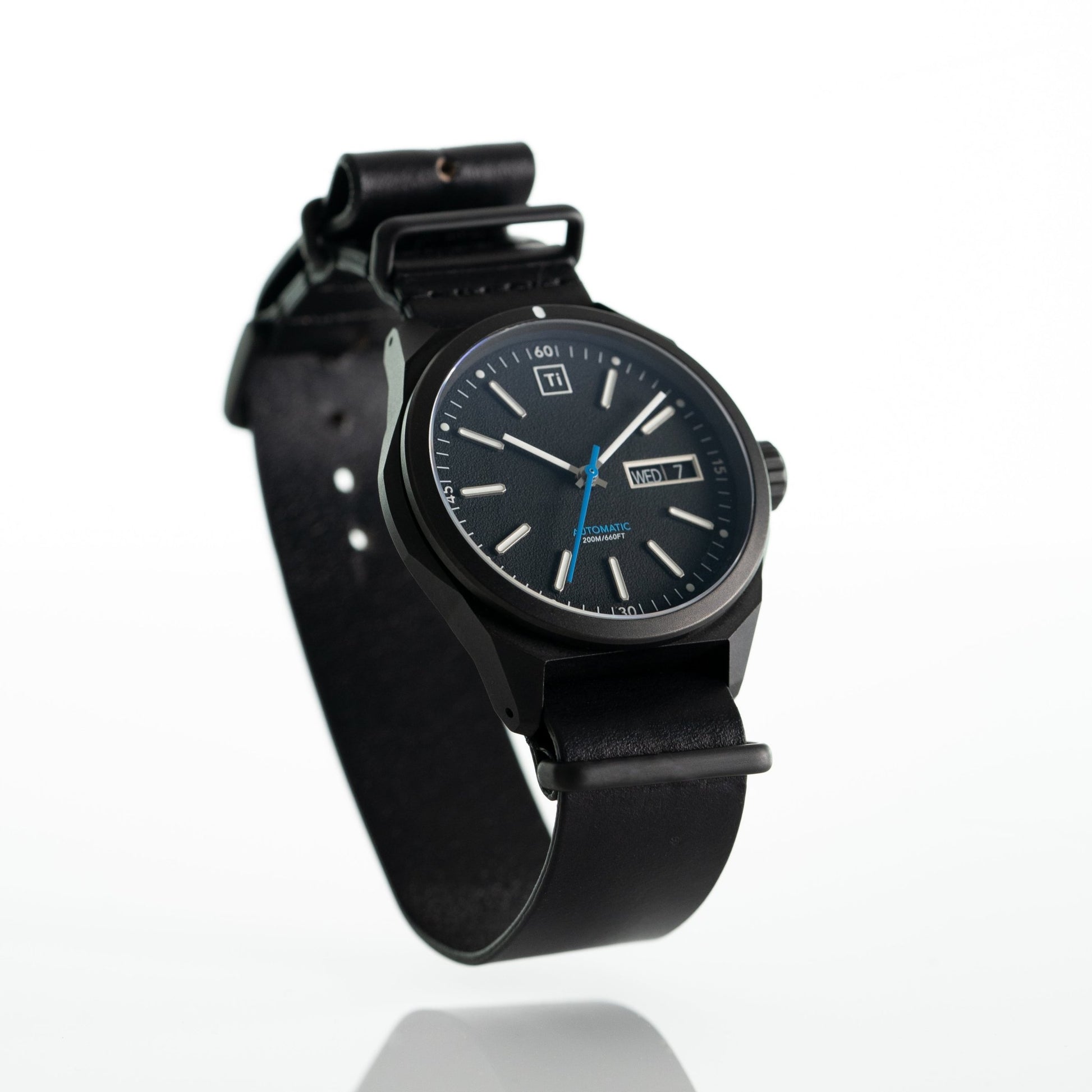 Ti Field Watch Automatic Black RZE Watches Titanium - Veloce - The App For Watch Collectors