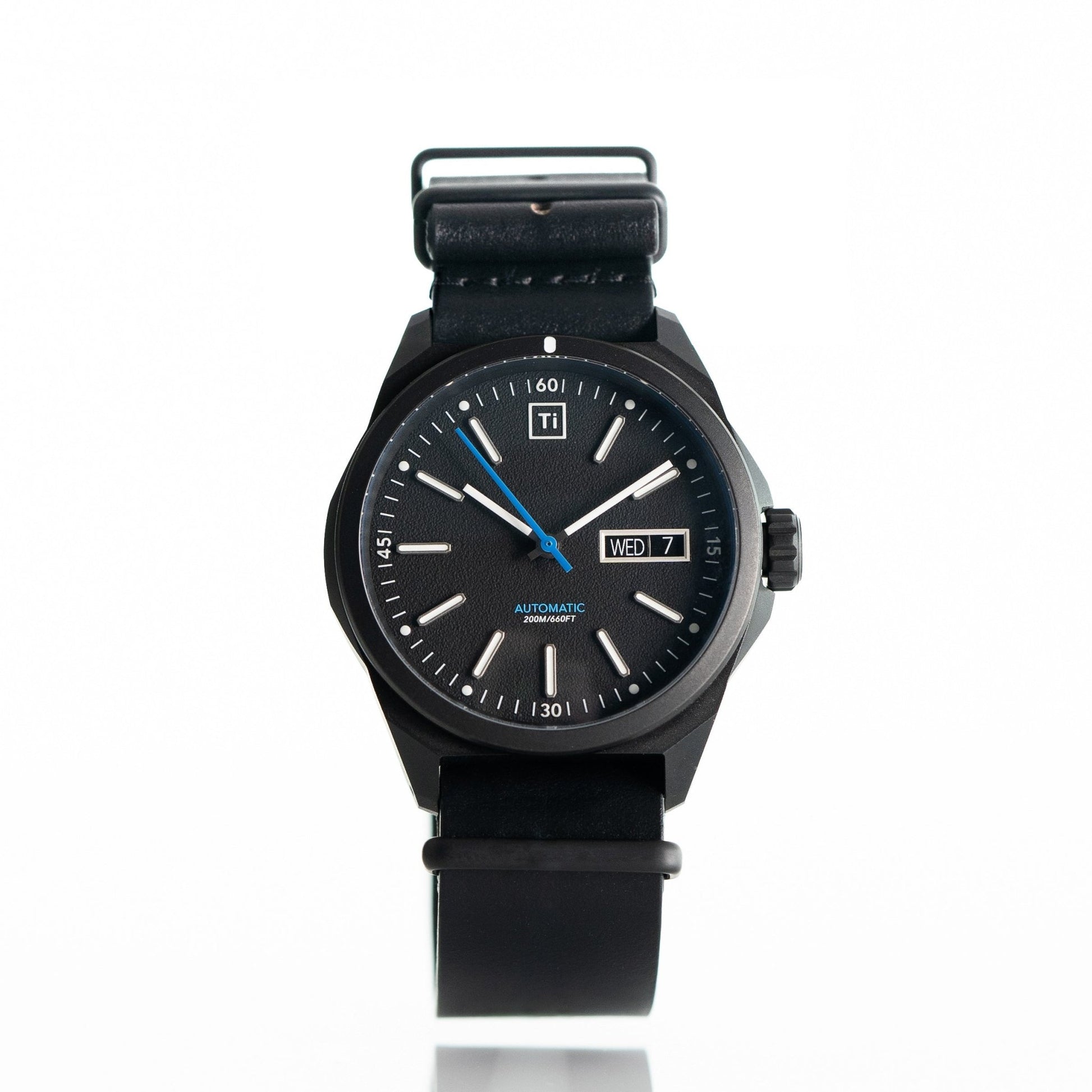 Ti Field Watch Automatic Black RZE Watches Titanium - Veloce - The App For Watch Collectors