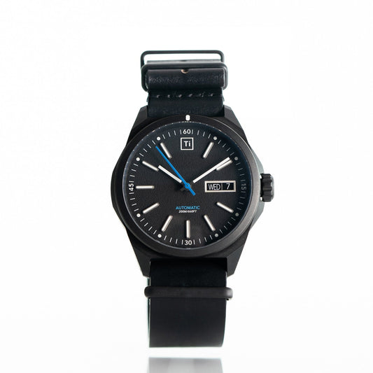 Ti Field Watch Automatic Black RZE Watches Titanium - Veloce - The App For Watch Collectors