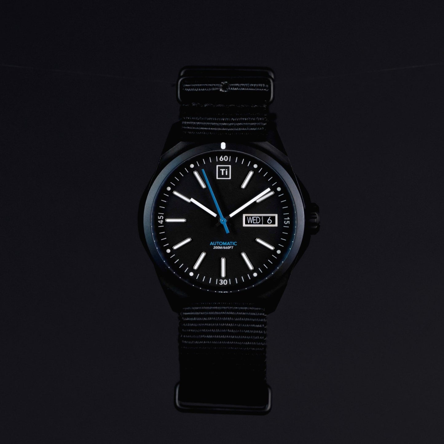 Ti Field Watch Automatic Black RZE Watches Titanium - Veloce - The App For Watch Collectors