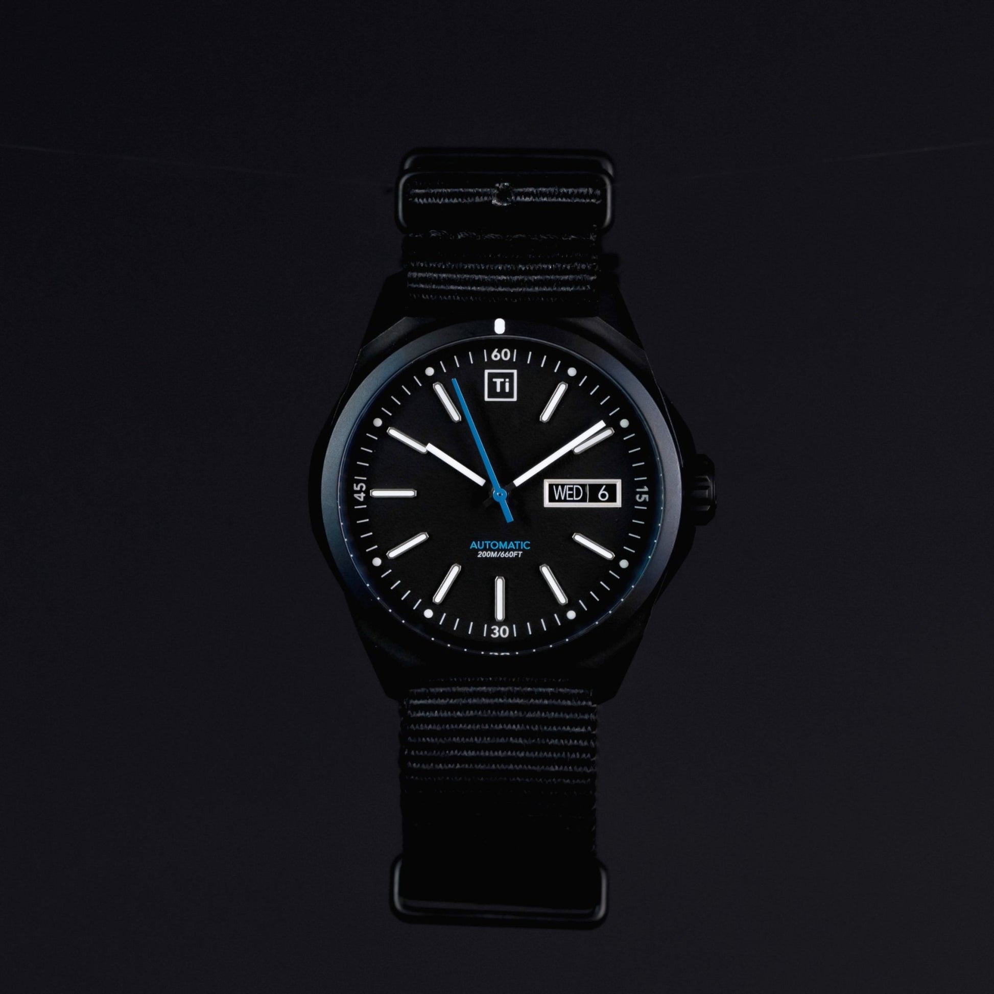 Ti Field Watch Automatic Black RZE Watches Titanium - Veloce - The App For Watch Collectors