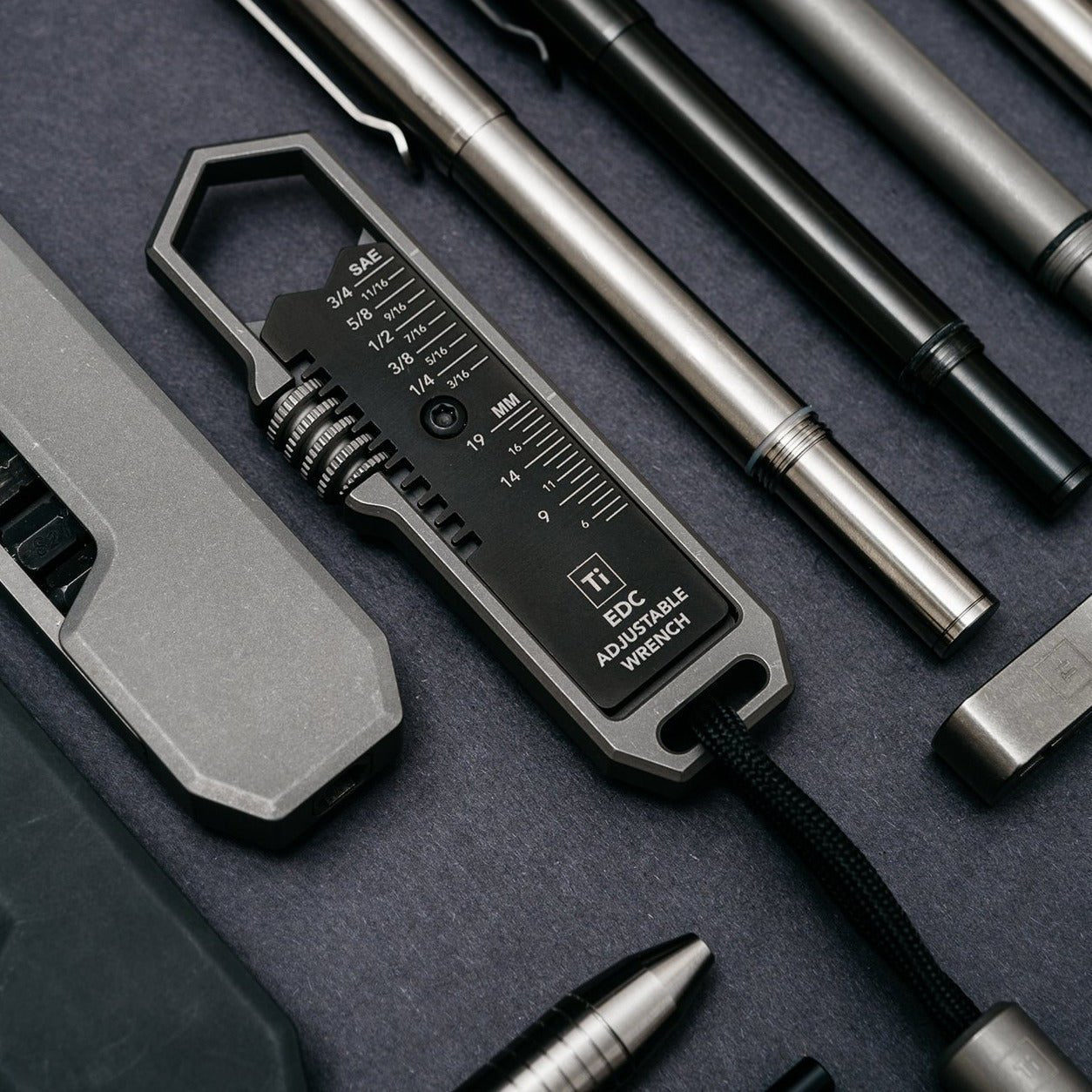 Titanium EDC Wrench Pocket Tool for Everyday Carry Kit - Veloce - The App For Watch Collectors
