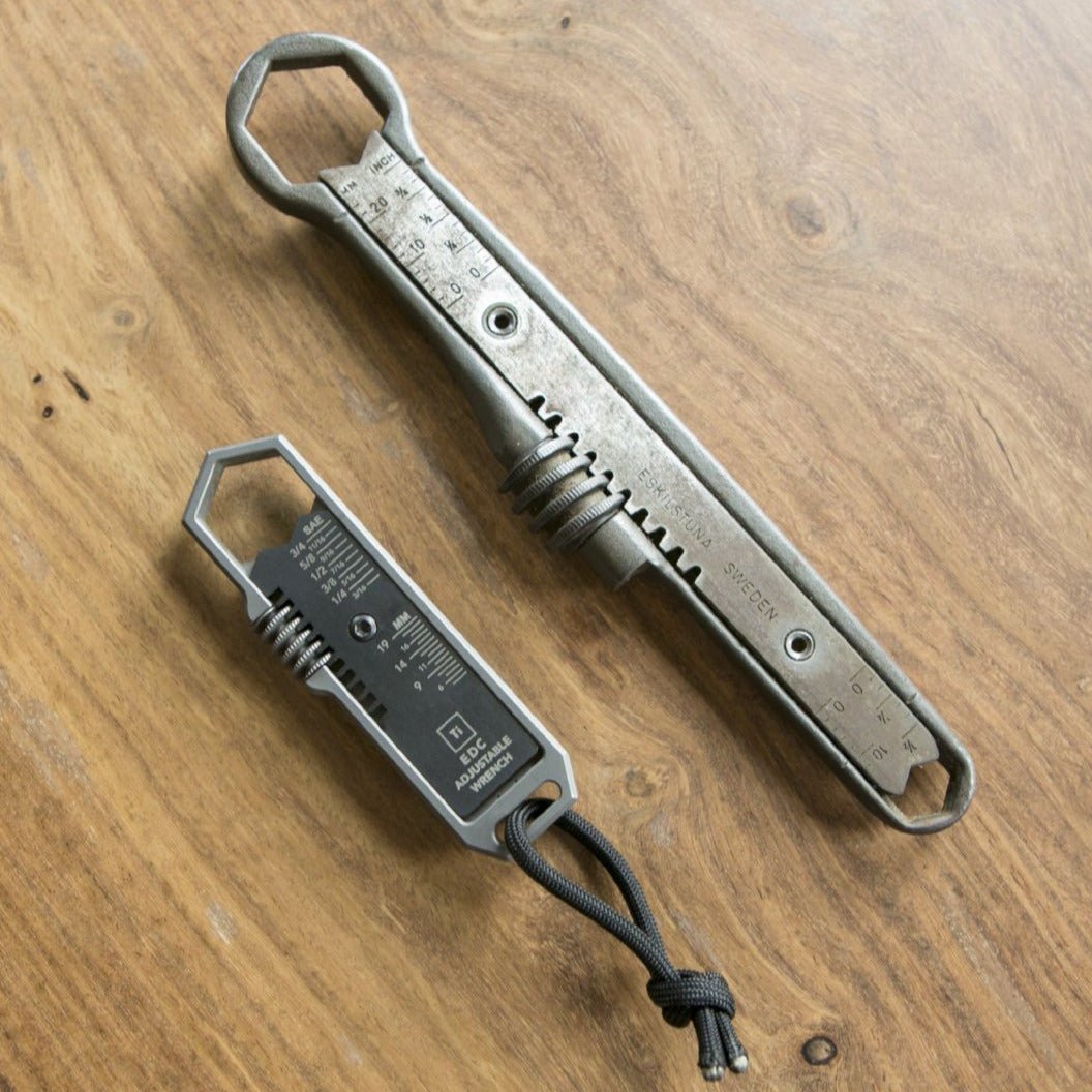 Titanium EDC Wrench Pocket Tool for Everyday Carry Kit - Veloce - The App For Watch Collectors