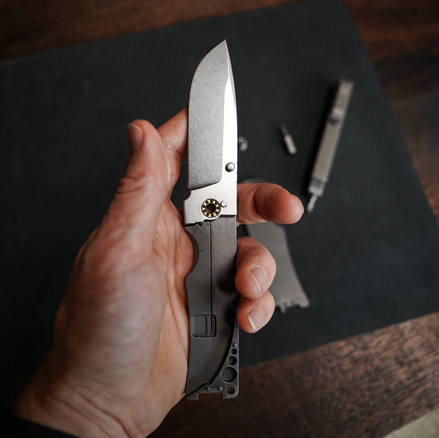 Ti Pocket Knife II M390 Titanium Frame Lock EDC Knife - Veloce - The App For Watch Collectors