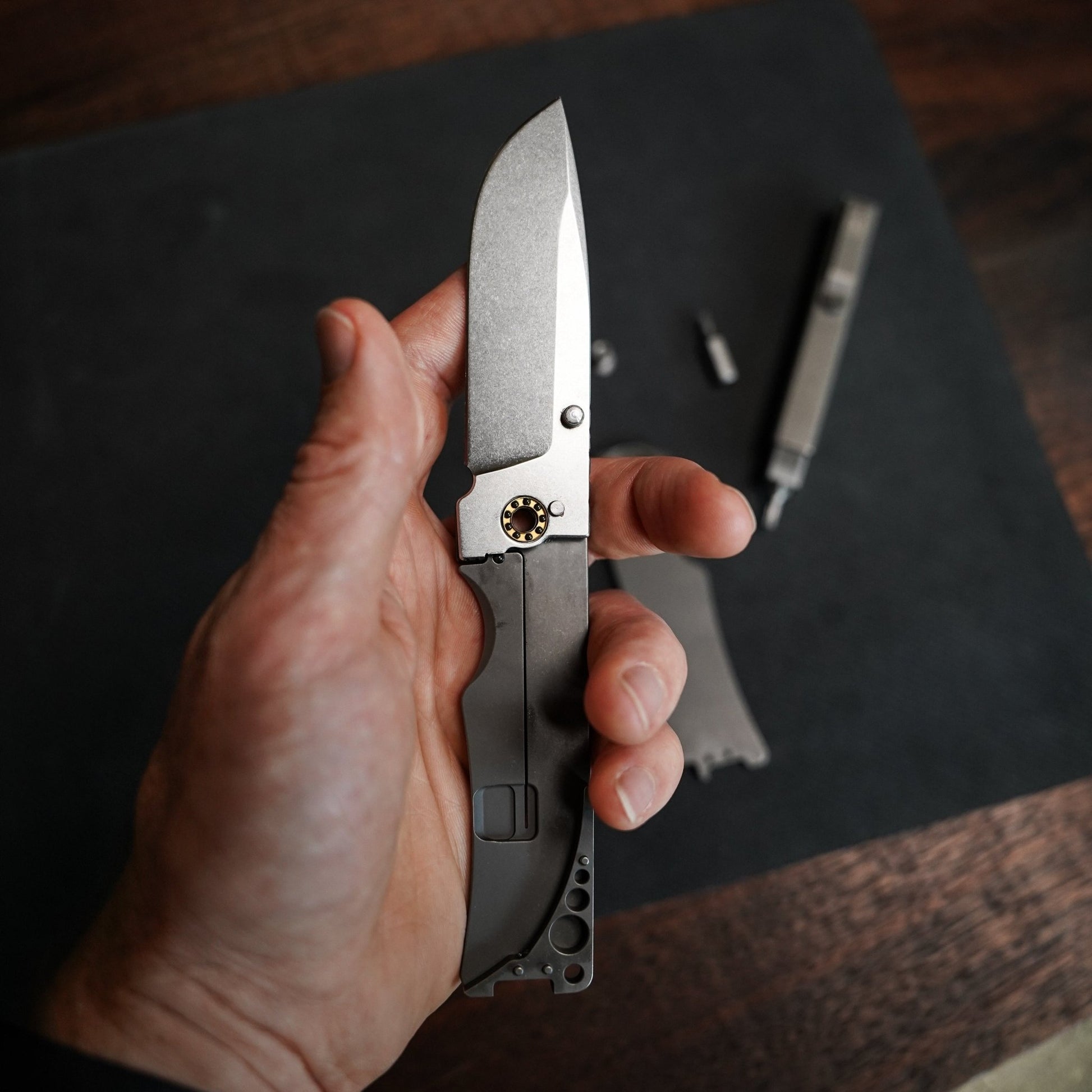 Ti Pocket Knife II M390 Titanium Frame Lock EDC Knife - Veloce - The App For Watch Collectors