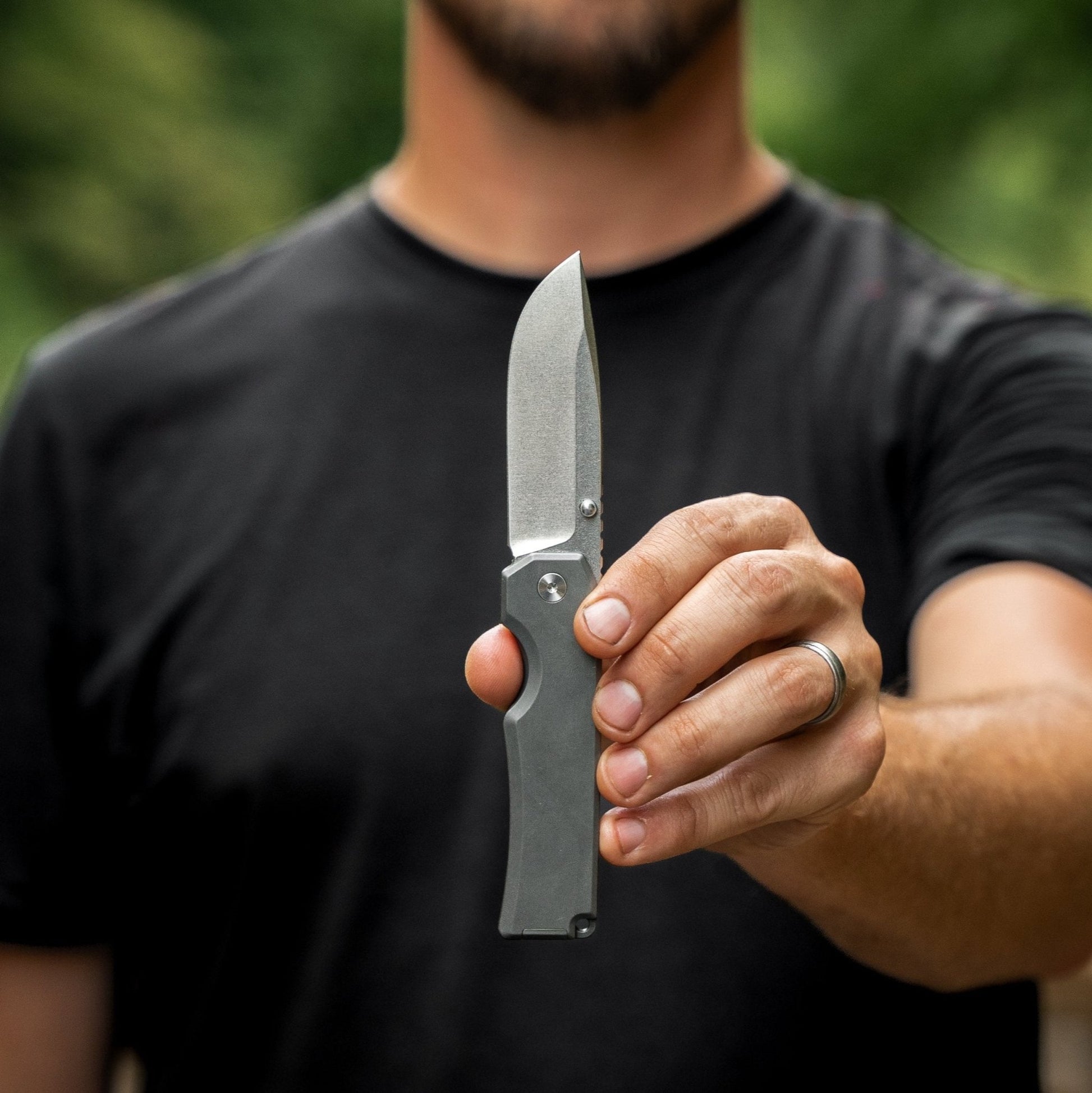 Ti Pocket Knife II M390 Titanium Frame Lock EDC Knife - Veloce - The App For Watch Collectors