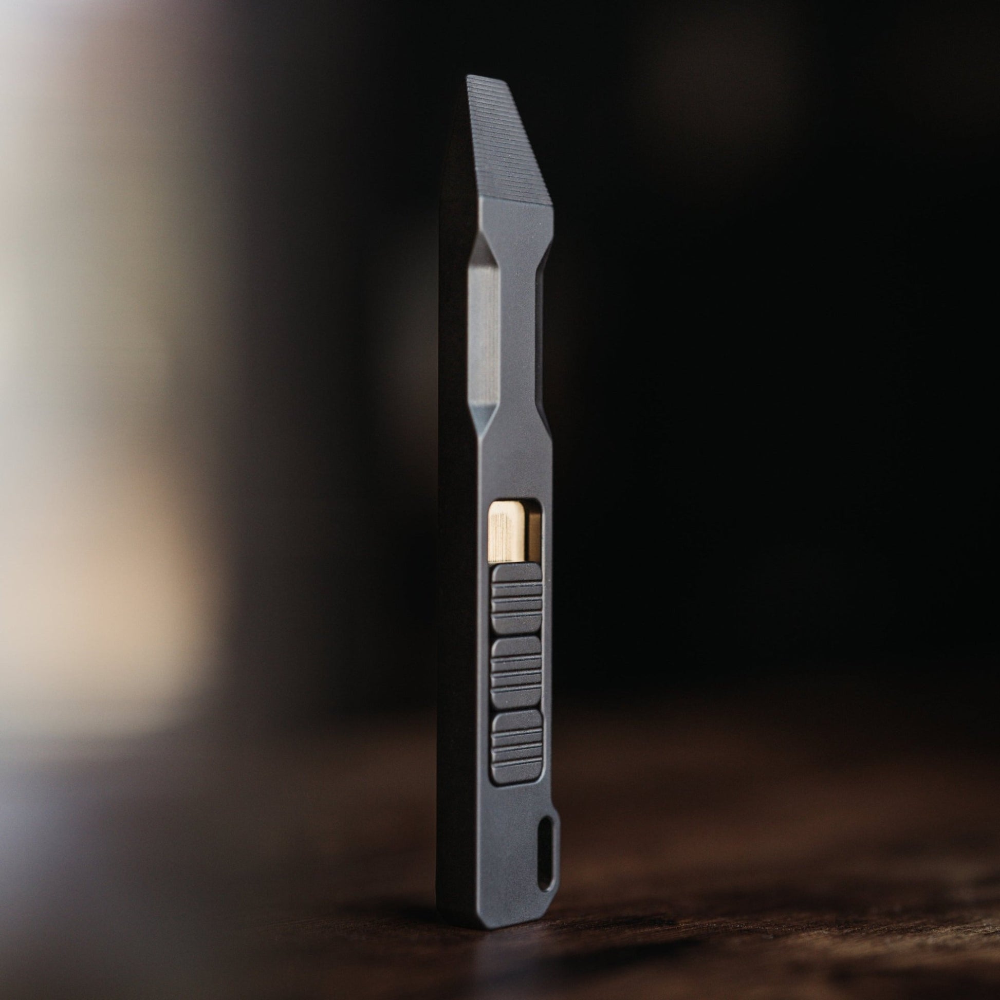 Ti Pry Bar EDC With Magnetic Fidget Buttons Pocket Clip - Veloce - The App For Watch Collectors