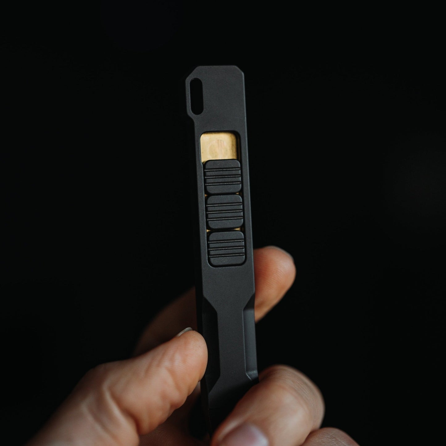 Ti Pry Bar EDC With Magnetic Fidget Buttons Pocket Clip - Veloce - The App For Watch Collectors