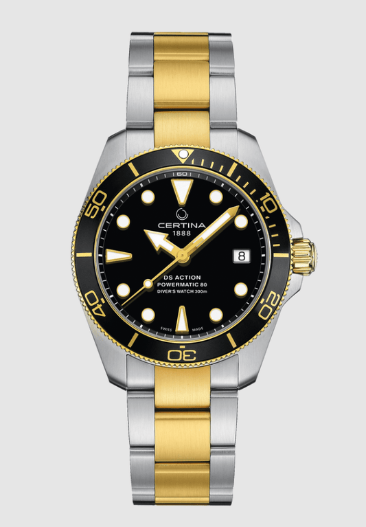 DS Action Diver 38mm Powermatic 80 | Black Dial - Veloce - The App For Watch Collectors