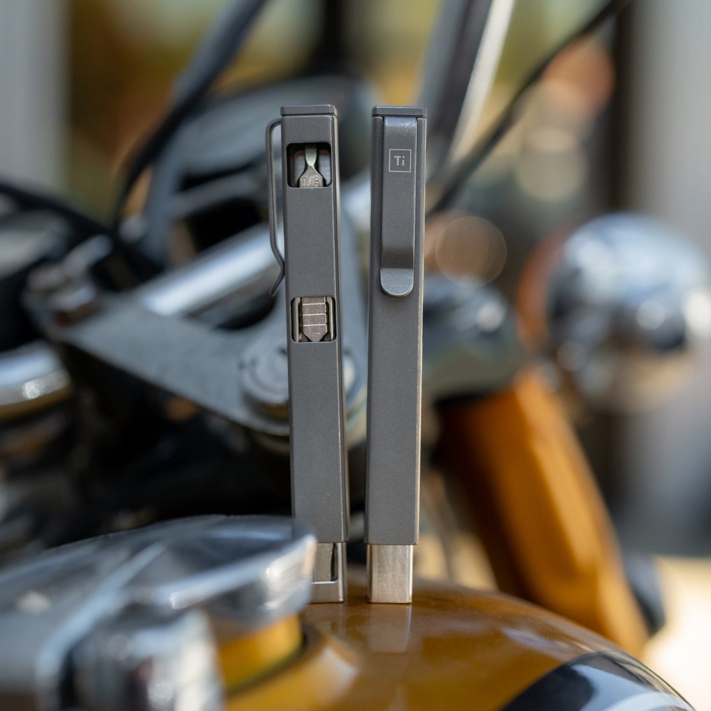Bit Bar Inline Max Titanium Screwdriver With Bit Storage - Veloce - The App For Watch Collectors